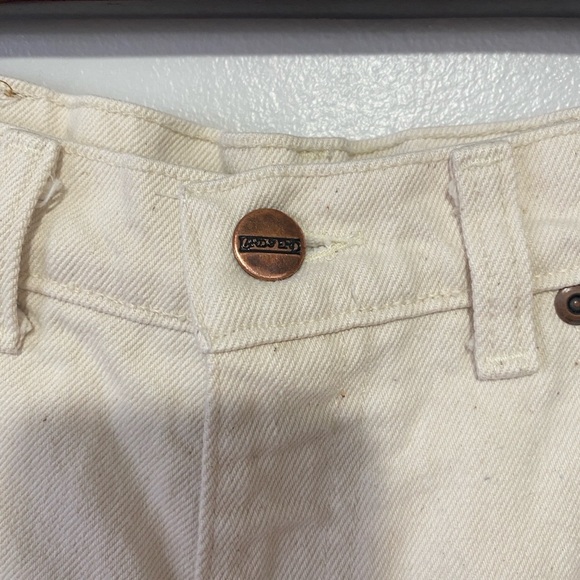 Lands' End Beautiful Vintage Olive High Waist Mom Jeans Size 12 - Picture 4 of 5